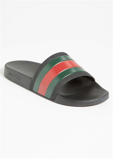 gucci pursuit 72 rubber slides|Gucci slides women size 36.